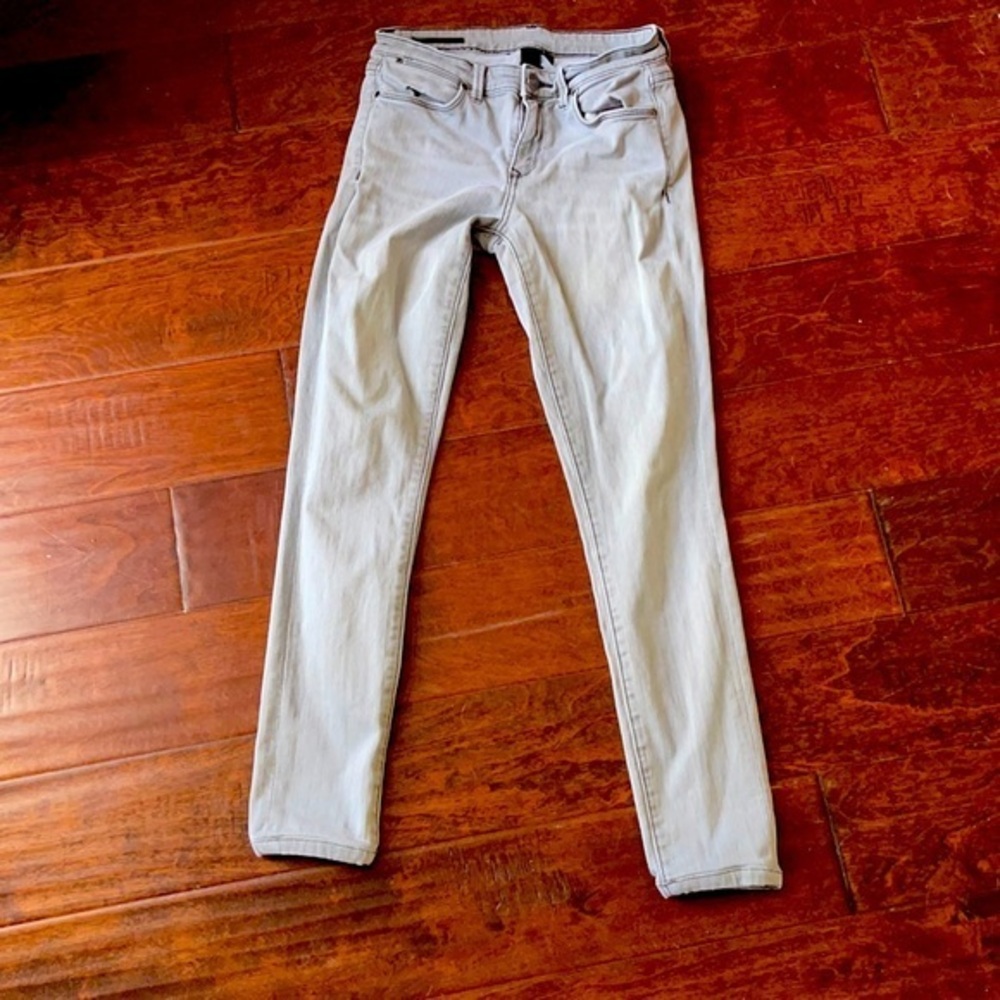 Club Monaco light gray skinny jeans size 27